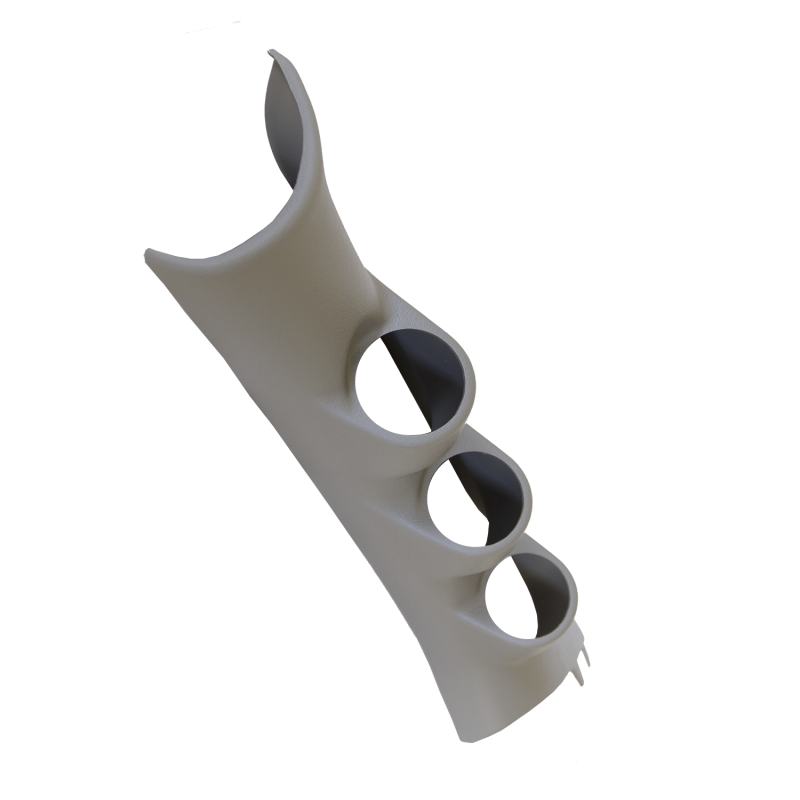 Load image into Gallery viewer, Autometer 10-12 Dodge Ram 52mm Taupe Triple Pillar Pod
