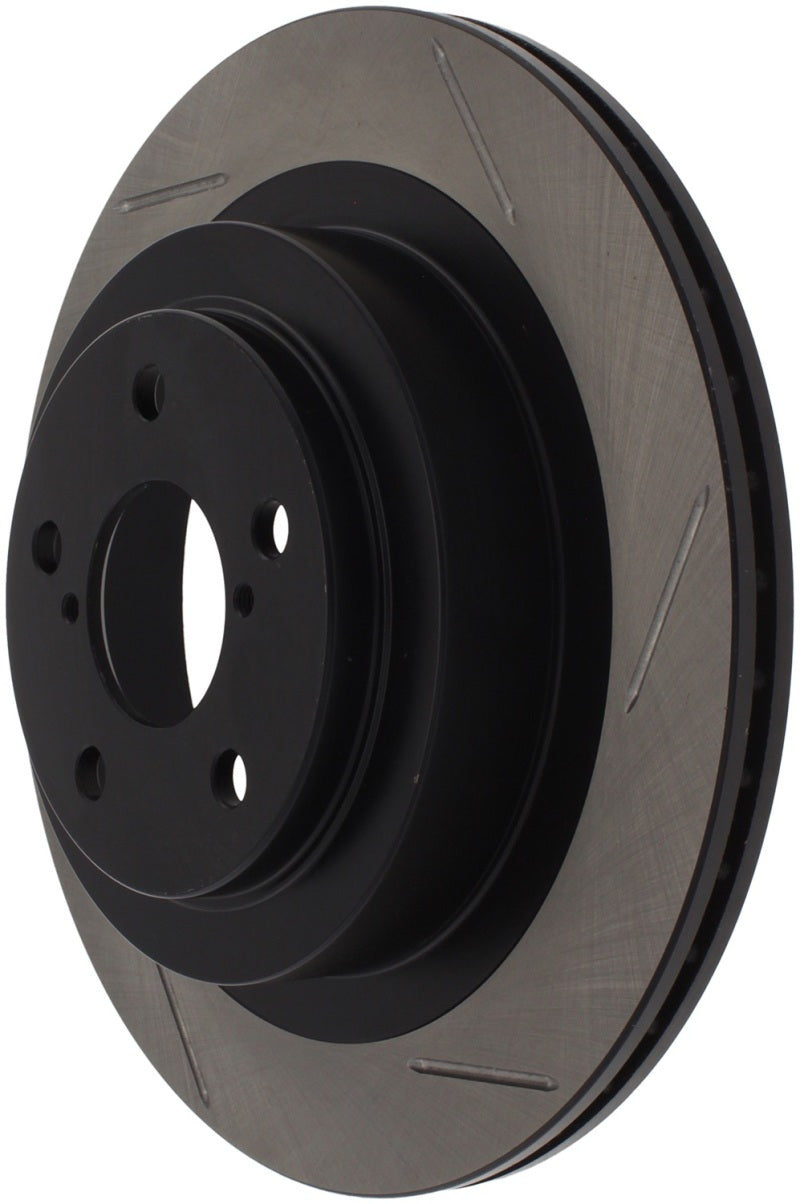 Load image into Gallery viewer, StopTech Power Slot 06-07 WRX / 05-08 LGT Rear Right Slotted Rotor
