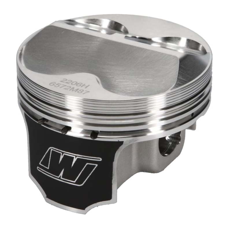 Load image into Gallery viewer, Wiseco Honda 4v DOME +6.5cc STRUTTED 87MM Piston Shelf Stock Kit
