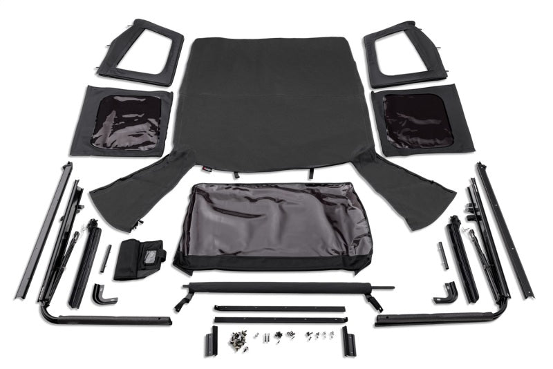 Load image into Gallery viewer, Rugged Ridge Complete Soft Top w/Black Frame 76-95 Jeep Wrangler CJ/YJ
