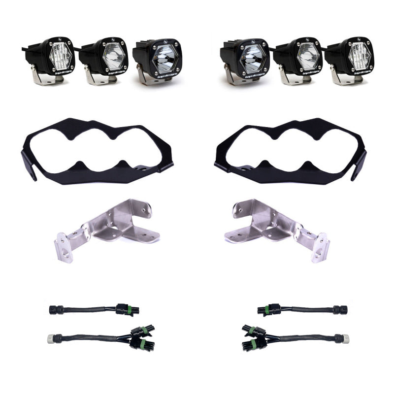 Load image into Gallery viewer, Baja Designs 2024 Can-Am Maverick R Triple S1 Unlimited Headlight Kit
