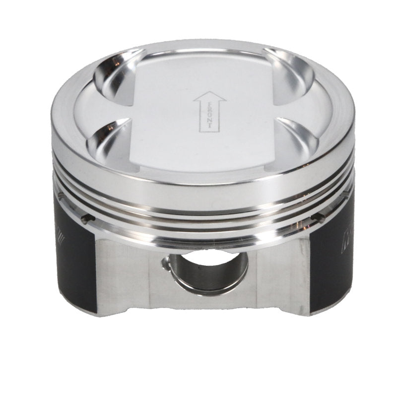 Load image into Gallery viewer, Manley 03-06 Evo 8/9 (7 Bolt 4G63T) 85.5mm +0.5mm Over Bore 8.5:1 Dish Pistons w/ Rings
