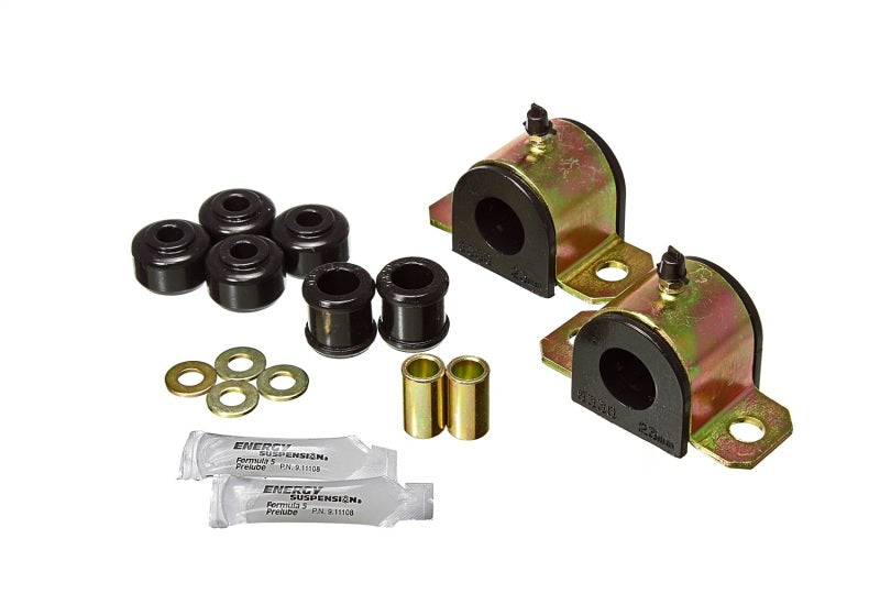 Load image into Gallery viewer, Energy Suspension 91-97 Toyota Land Cruiser FJ80 Front Sway Bar Bushing Set 23mm - Black
