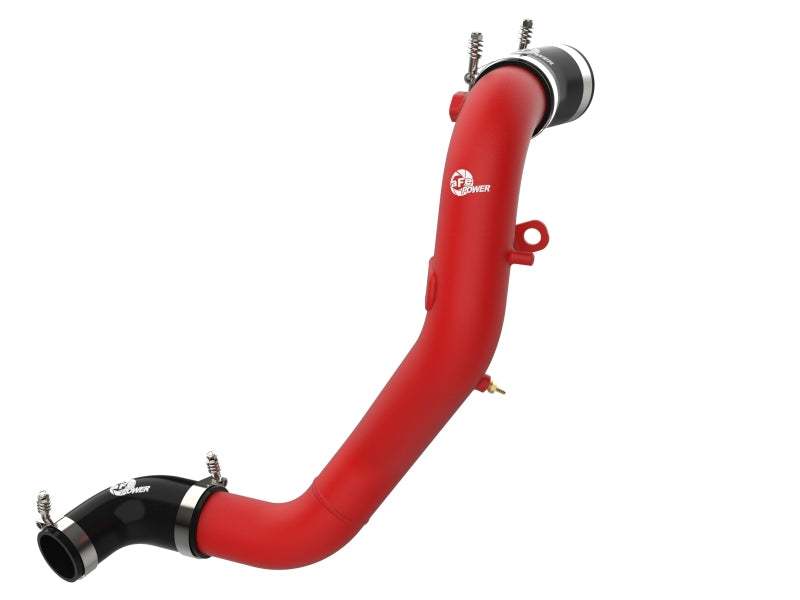 Load image into Gallery viewer, aFe Kia Stinger 18-22 V6-3.3L (tt) BladeRunner Cold Charge Pipe- Red
