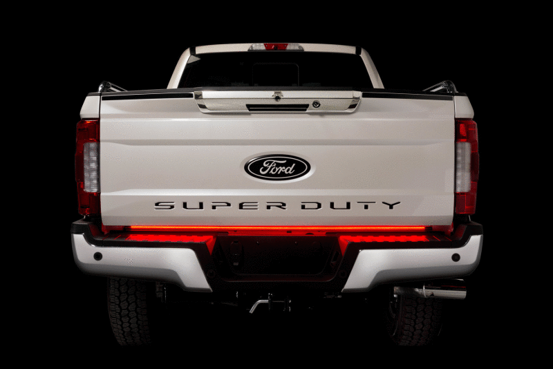 Load image into Gallery viewer, Putco 60in Red Blade LED Tailgate Light Bar for Ford Turcks w/ Blis and Trailer Detection
