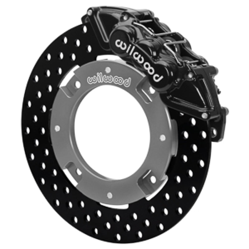 Load image into Gallery viewer, Wilwood 17-21 Can-Am X3RS Black 6-Piston Front Kit 11.25in - Drilled Rotors
