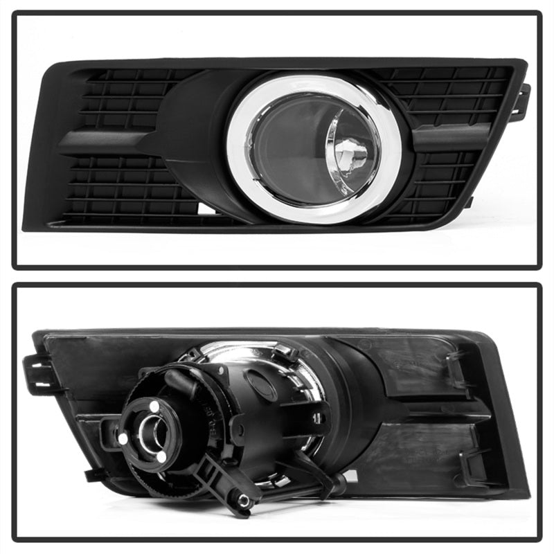 Load image into Gallery viewer, Spyder Cadillac SRX 2010-2015 OEM Style Fog Lights W/Universal Switch Clear FL-CASRX10-C
