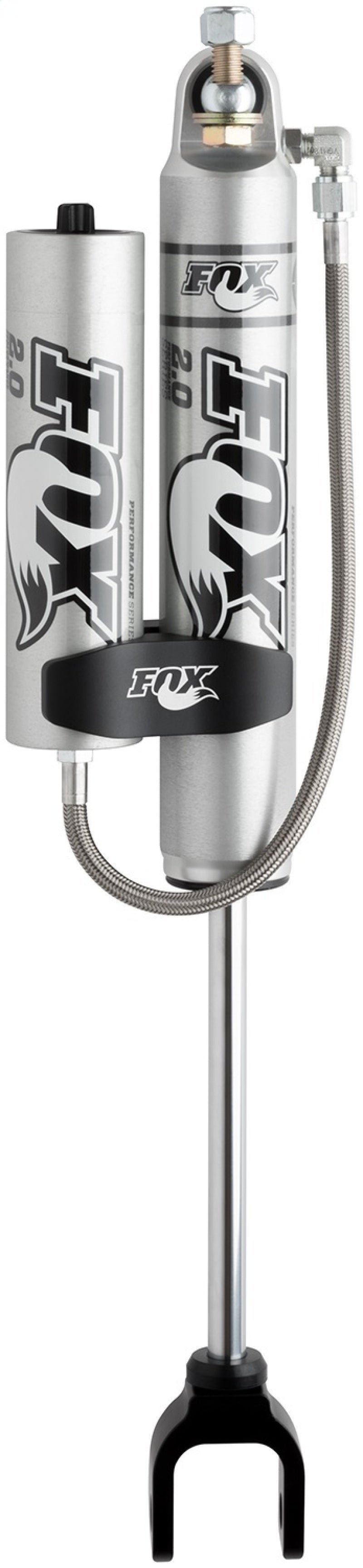 Load image into Gallery viewer, Fox 11+ Chevy HD 2.0 Performance Series 7.9in. Smooth Body Remote Res. Front Shock / 4-6in. Lift
