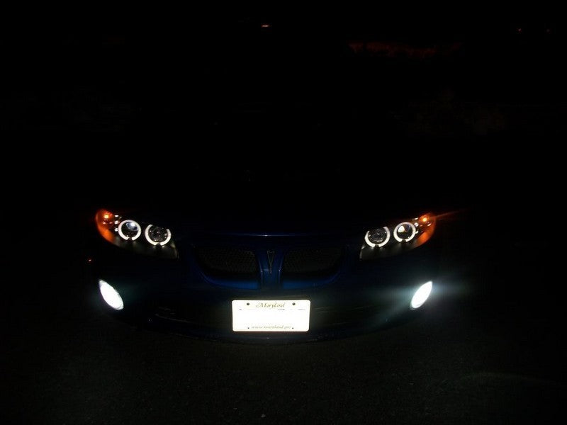 Load image into Gallery viewer, Spyder Pontiac GTO 04-06 Projector Headlights LED Halo LED Black High H1 Low H1 PRO-YD-PGTO04-HL-BK
