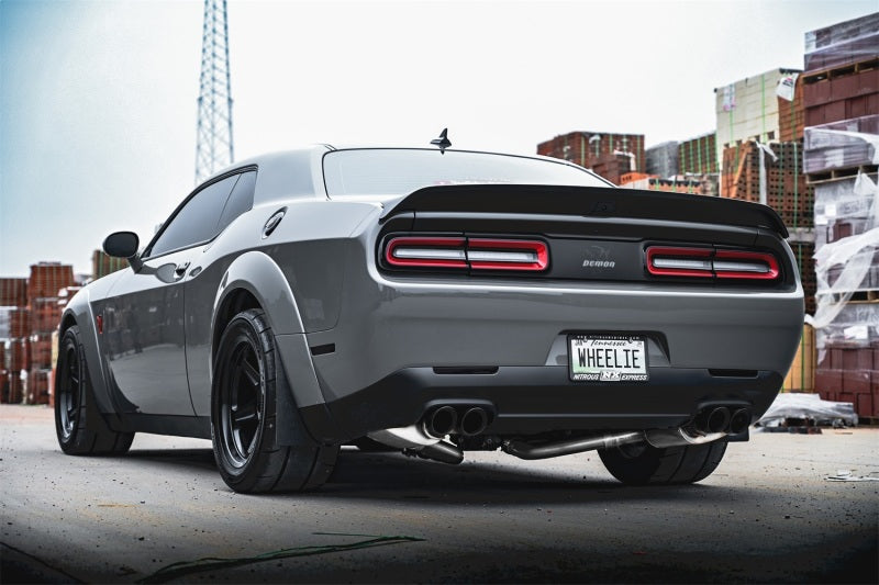 Load image into Gallery viewer, Corsa 15-21 Challenger SRT/Hellcat/Demon/Redeye 2.75in Valved CB DR Exit w/ Twin 3.5in Pol Pro Tips
