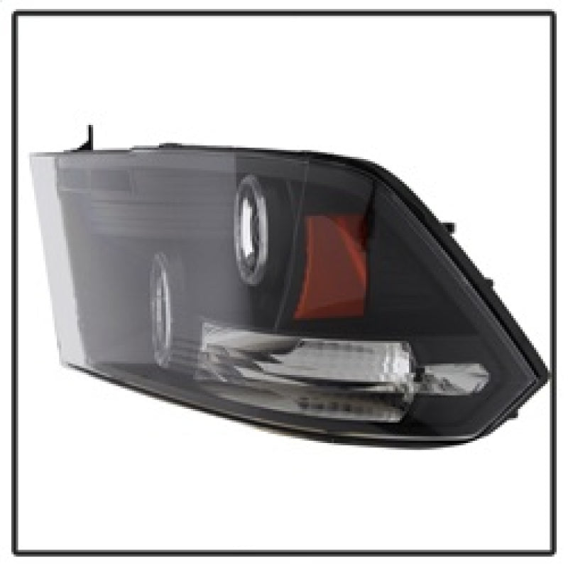 Load image into Gallery viewer, Spyder Dodge Ram 1500 09-14 10-14 Projector Headlights Halogen- LED Halo LED - Blk PRO-YD-DR09-HL-BK
