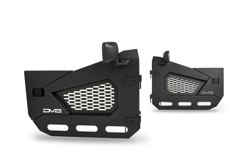 Load image into Gallery viewer, DV8 Offroad 18-22 Jeep Wrangler JL/JT Spec Series Half Doors - Front Set
