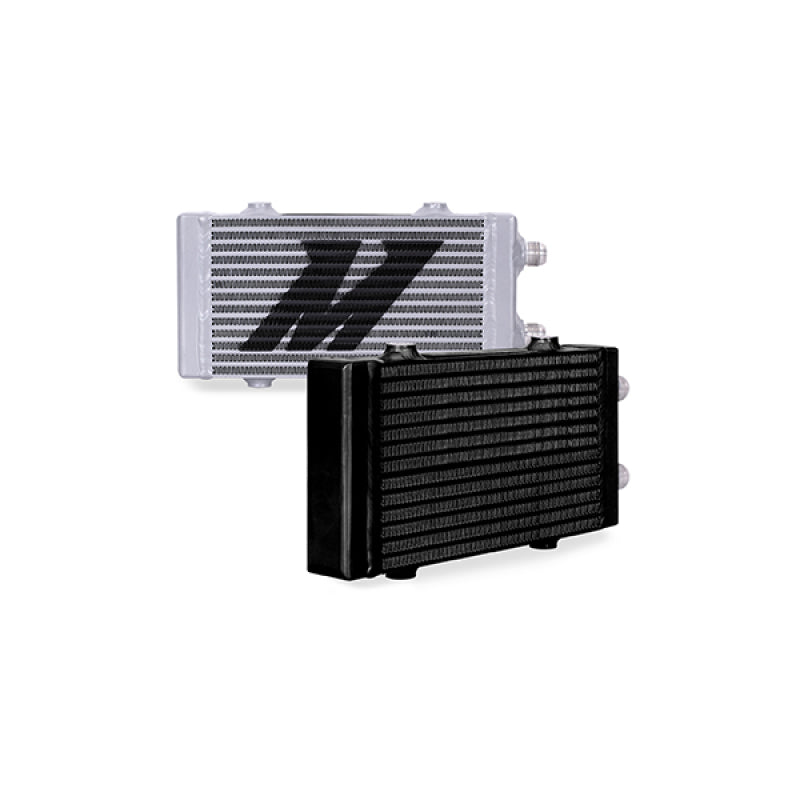 Load image into Gallery viewer, Mishimoto Universal Small Bar and Plate Dual Pass Black Oil Cooler
