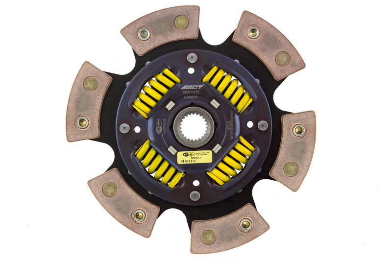 Load image into Gallery viewer, ACT 2003 Mitsubishi Lancer 6 Pad Sprung Race Disc
