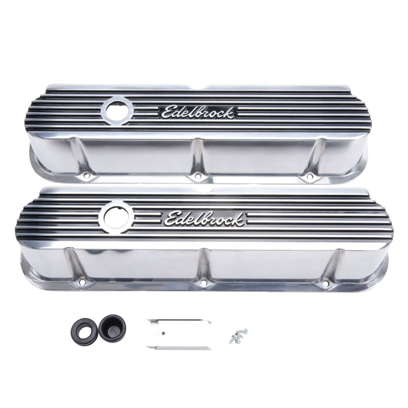 Load image into Gallery viewer, Edelbrock Valve Cover Elite II Series Ford 289-302-351W CI V8 Tall Polished

