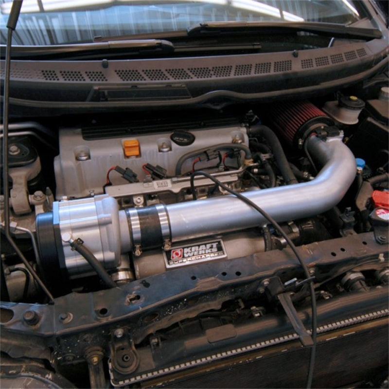 Load image into Gallery viewer, KraftWerks 06-11 Honda Civic Si Supercharger Kit w/ FlashPro
