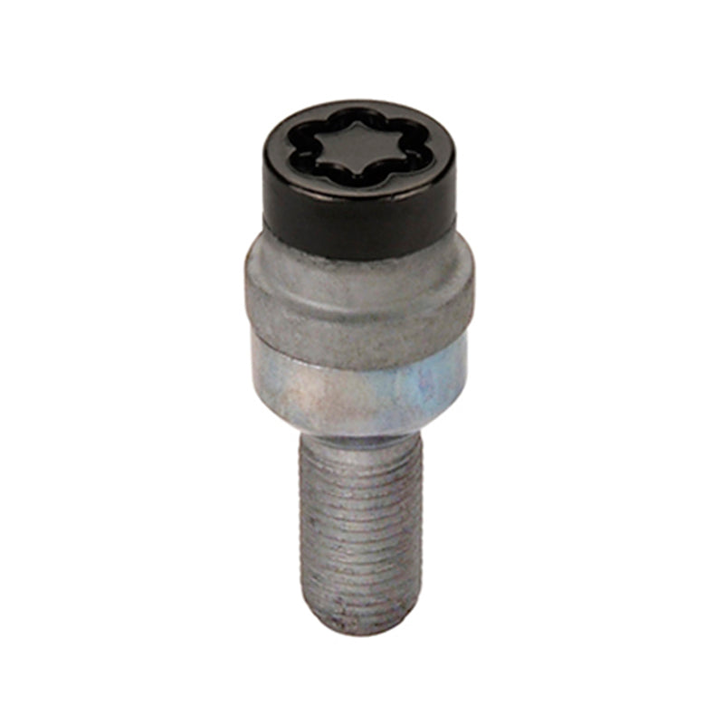 Load image into Gallery viewer, McGard Wheel Lock Bolt Set - 4pk. (Radius Seat) M14X1.5 / 17mm Hex / 28.2mm Shank Length - Black
