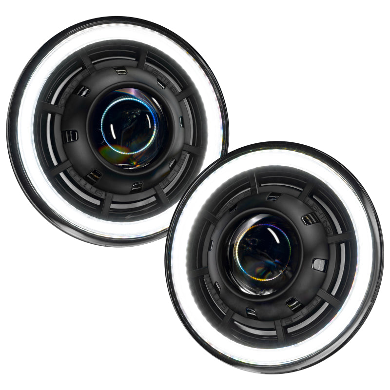 Load image into Gallery viewer, ORACLE Lighting 07-18 Jeep Wrangler JK Oculus 7in. Switchback Bi-LED Projector Headlights
