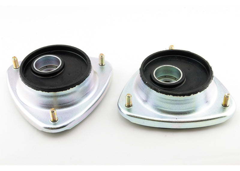 Load image into Gallery viewer, Whiteline 04-07 Subaru WRX/STi / 98-02 Subaru Forester Front Upper Strut Mounts - Offset Assembly
