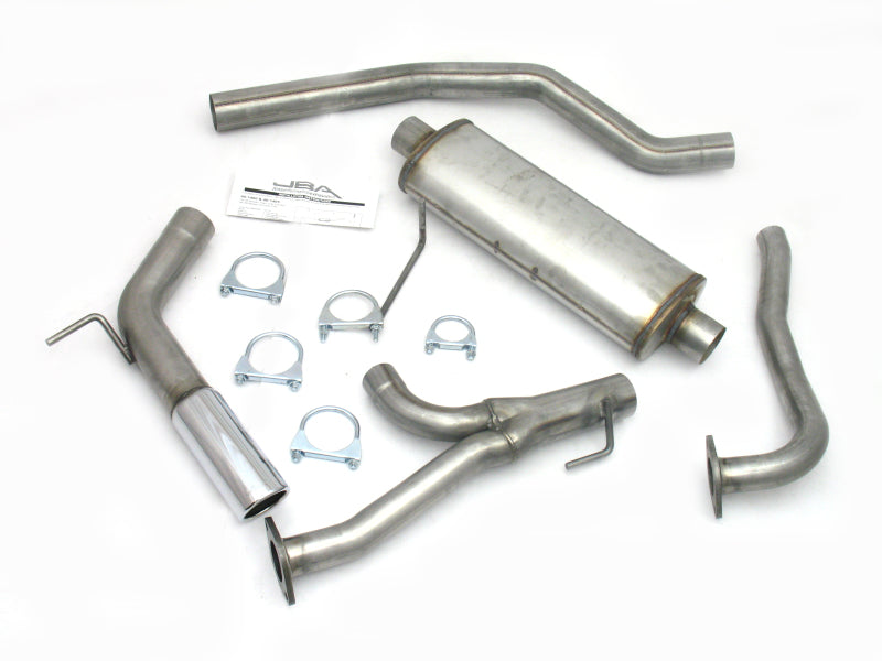 Load image into Gallery viewer, JBA 04-15 Nissan Armada 5.6L 409SS Pass Side Single Exit Cat-Back Exhaust
