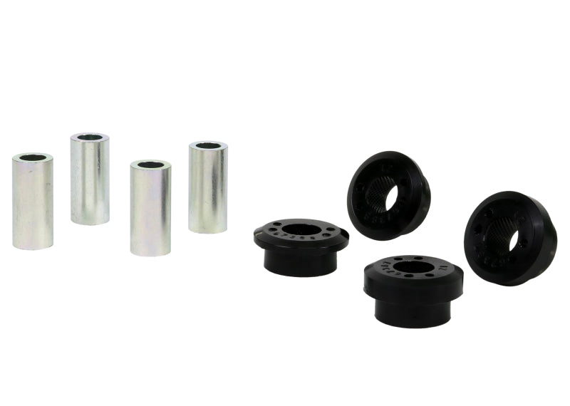 Load image into Gallery viewer, Whiteline Plus 9/98-8/09 Subaru Legacy / 9/98-8/09 Outback Rear C/A Lower Rear Outer Bushing Kit
