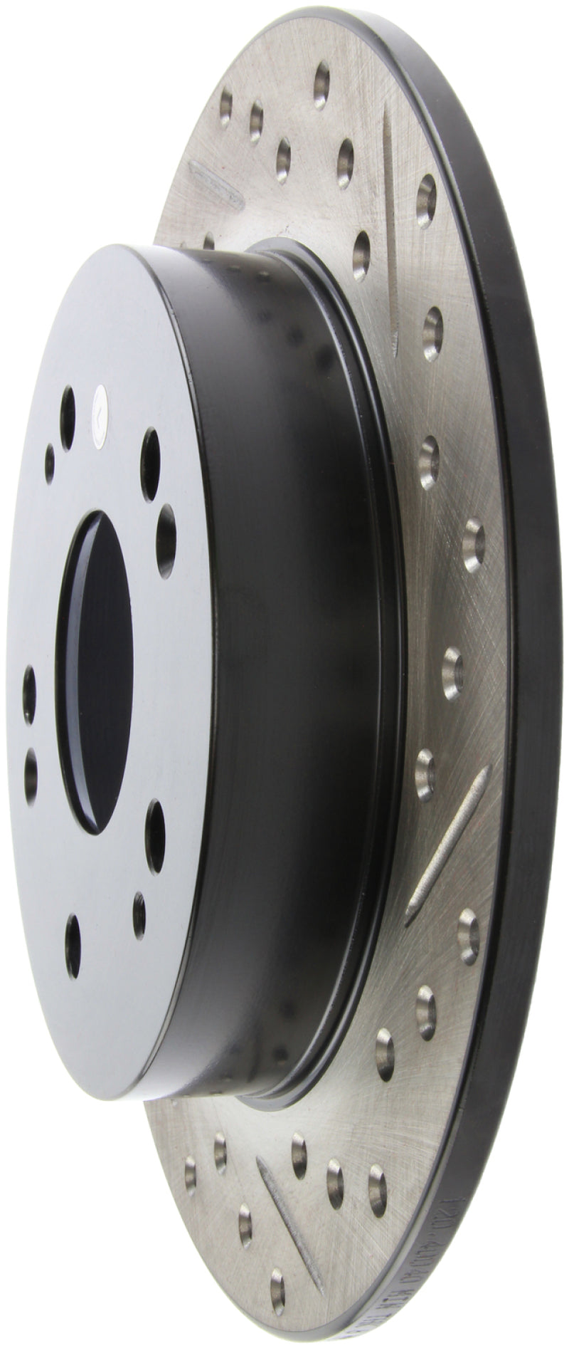 Load image into Gallery viewer, StopTech 06-09 Honda Civic Ex/Si Slotted &amp; Drilled Left Rear Rotor
