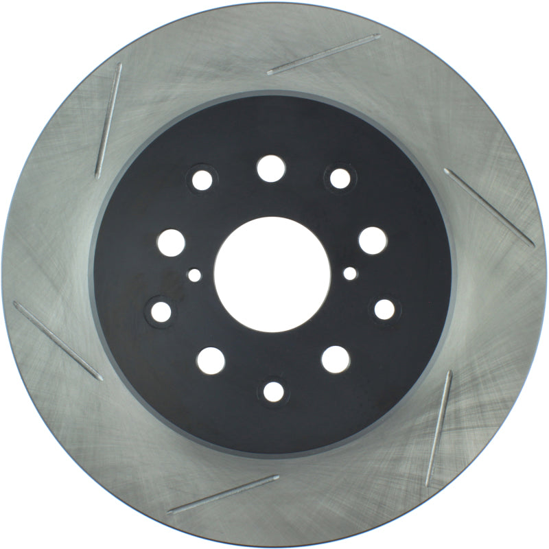 Load image into Gallery viewer, StopTech Power Slot 5/93-98 Supra Turbo Rear Right SportStop Slotted Rotor
