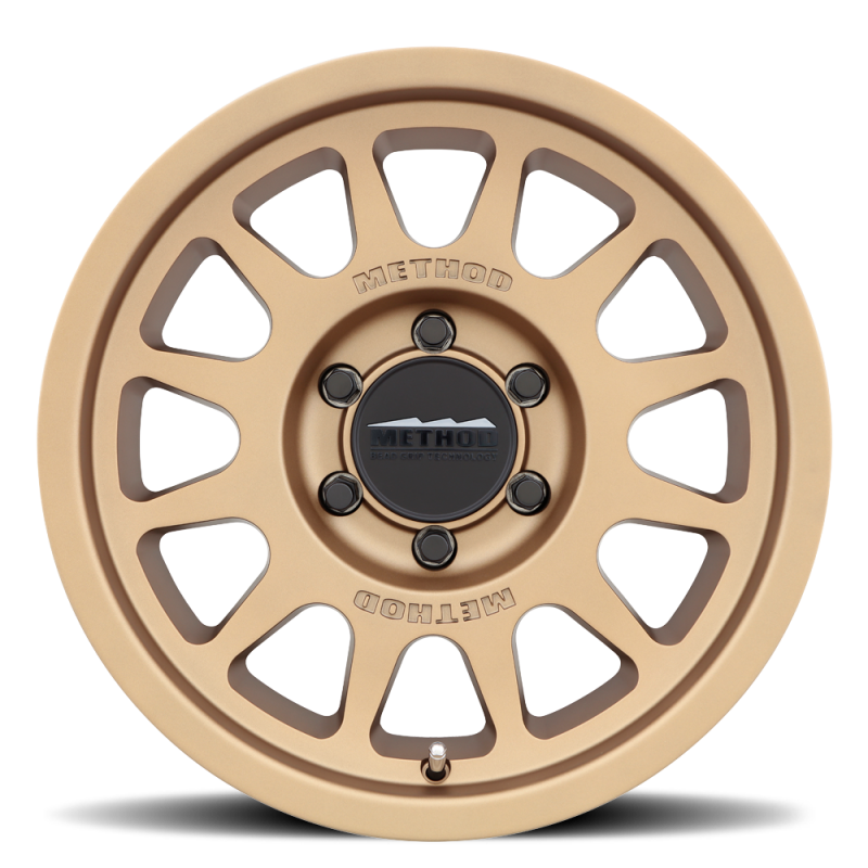 Load image into Gallery viewer, Method MR703 16x8 0mm Offset 6x5.5 106.25mm CB Method Bronze Wheel
