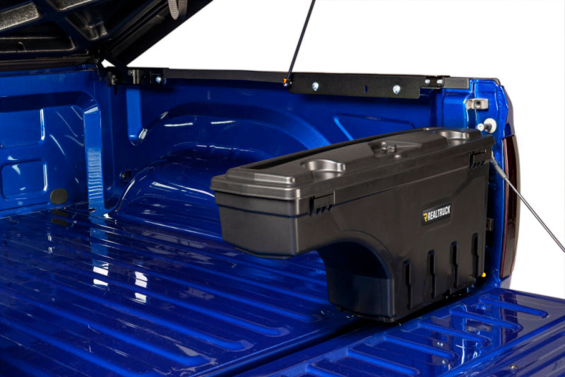 Load image into Gallery viewer, UnderCover 15-20 Ford F-150 Passengers Side Swing Case - Black Smooth
