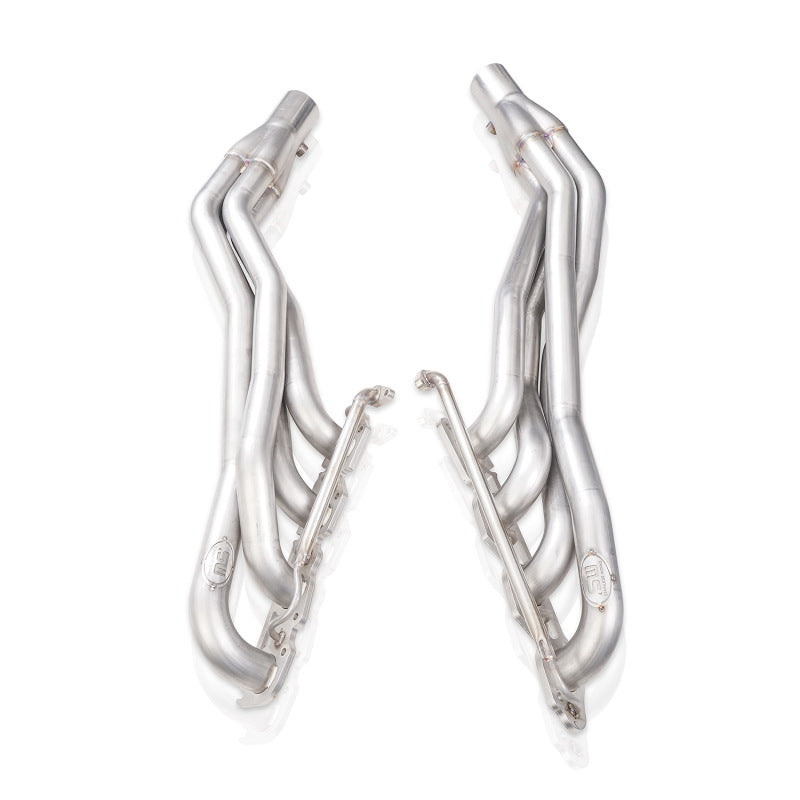 Load image into Gallery viewer, Stainless Works 2014+ Toyota Tundra 5.7L Headers 1-7/8in Primaries w/High-Flow Cats

