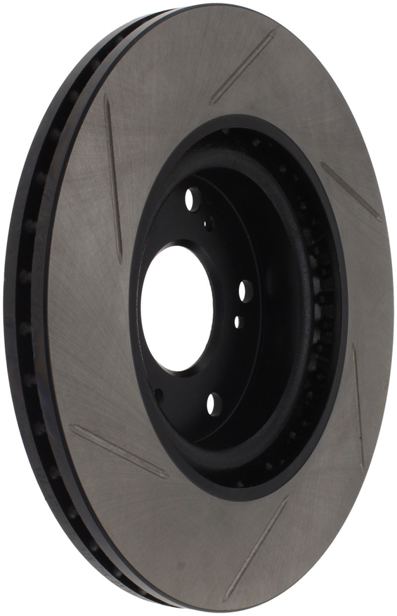 Load image into Gallery viewer, StopTech Power Slot Slotted 06-08 Honda Civic Si Front Left Rotor
