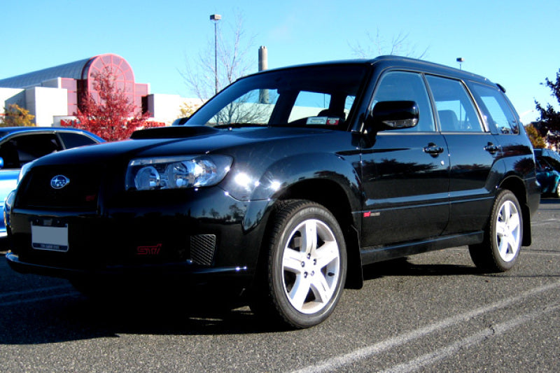 Load image into Gallery viewer, Rally Armor 03-08 Subaru Forester Black UR Mud Flap w/ Red Logo
