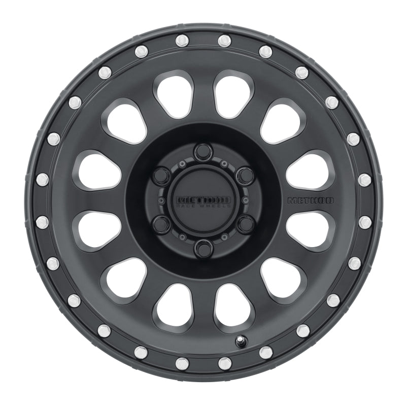 Load image into Gallery viewer, Method MR315 18x9 +18mm Offset 6x5.5 106.25mm CB Matte Black Wheel

