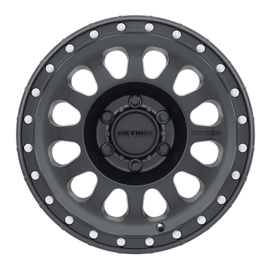 Method MR315 18x9 +18mm Offset 6x5.5 106.25mm CB Matte Black Wheel