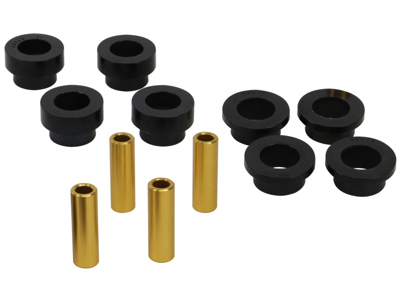 Load image into Gallery viewer, Whiteline 07+ Nissan Skylkine R35 GT-R AWD Front Camber Adj Kit-Upper C/Arm Bushes
