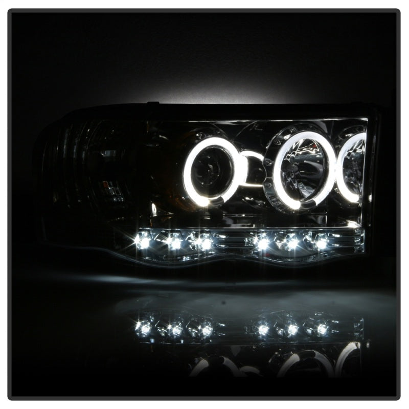 Load image into Gallery viewer, Spyder Dodge Ram 1500 02-05/Ram 2500 03-05 Projector Headlights LED Halo LED Chrm PRO-YD-DR02-HL-C
