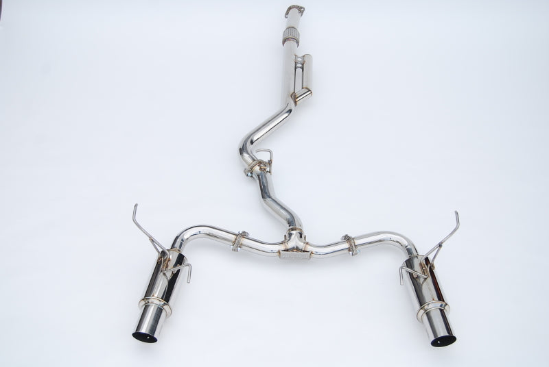 Load image into Gallery viewer, Invidia 2022+ Subaru WRX N1 Twin Outlet Single Layer SS Tip Cat-Back Exhaust
