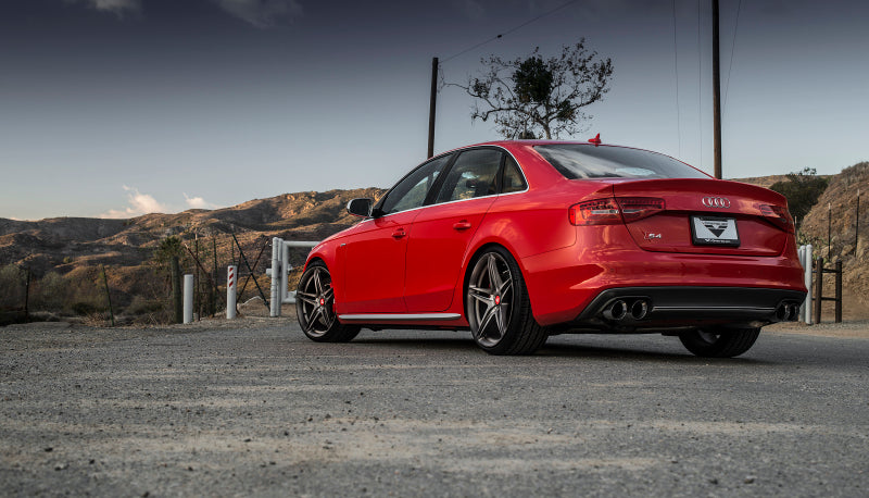 Load image into Gallery viewer, AWE Tuning Audi B8.5 S4 3.0T Touring Edition Exhaust System - Chrome Silver Tips (102mm)
