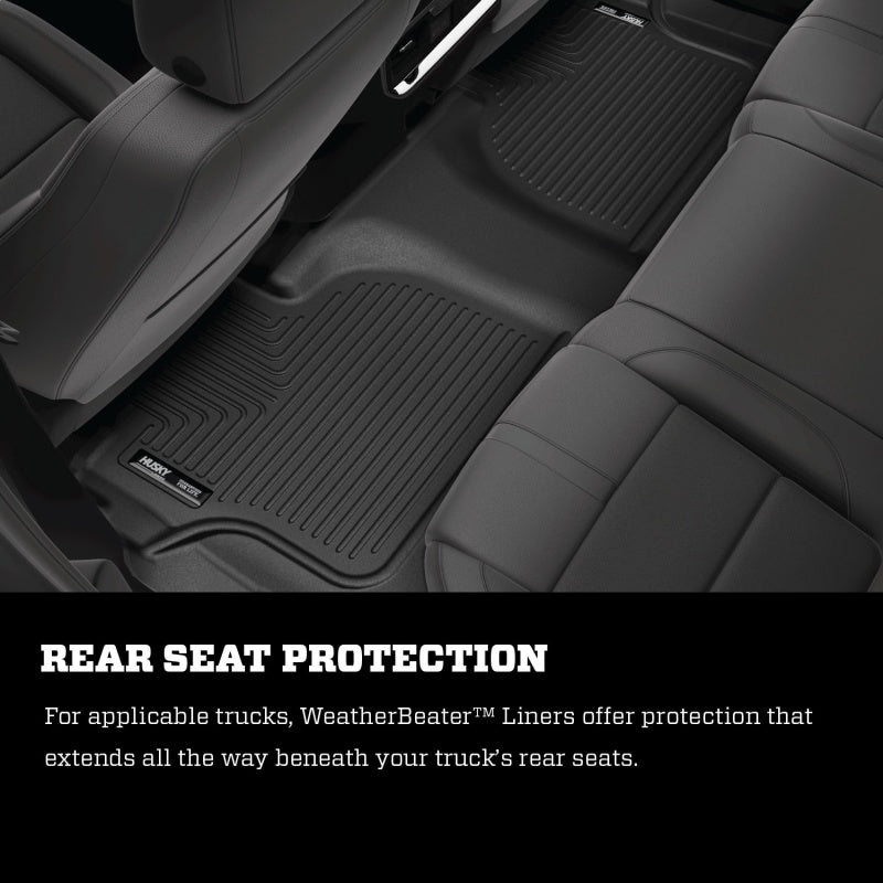 Load image into Gallery viewer, Husky Liners 2019 Subaru Forester Weatherbeater Black Front &amp; 2nd Seat Floor Liners
