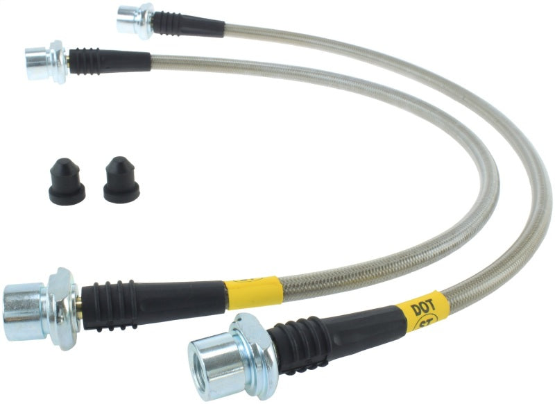Load image into Gallery viewer, StopTech Stainless Steel Rear Brake lines for 05-06 Toyota Tacoma
