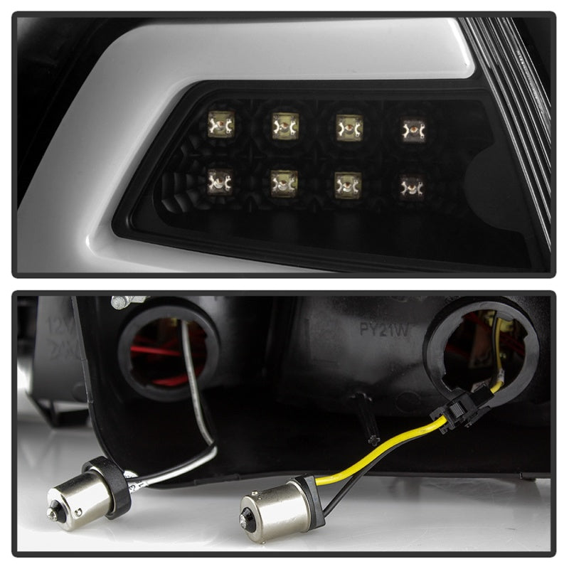 Load image into Gallery viewer, Spyder 08-09 Pontiac G8 Version 2 Light Bar LED Tail Lights - Black - ALT-YD-PG808V2-LB-BK
