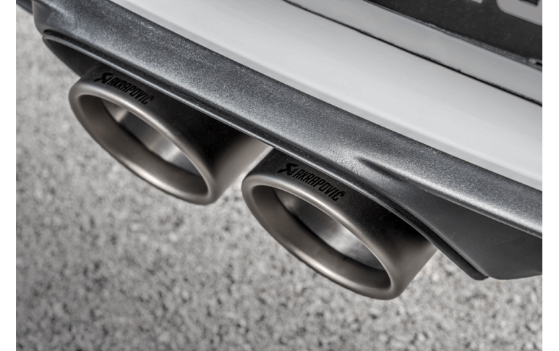 Load image into Gallery viewer, Akrapovic 2018 Porsche 911 GT3 (991.2) Slip-On Race Line (Titanium) w/Titanium Tail Pipe Set
