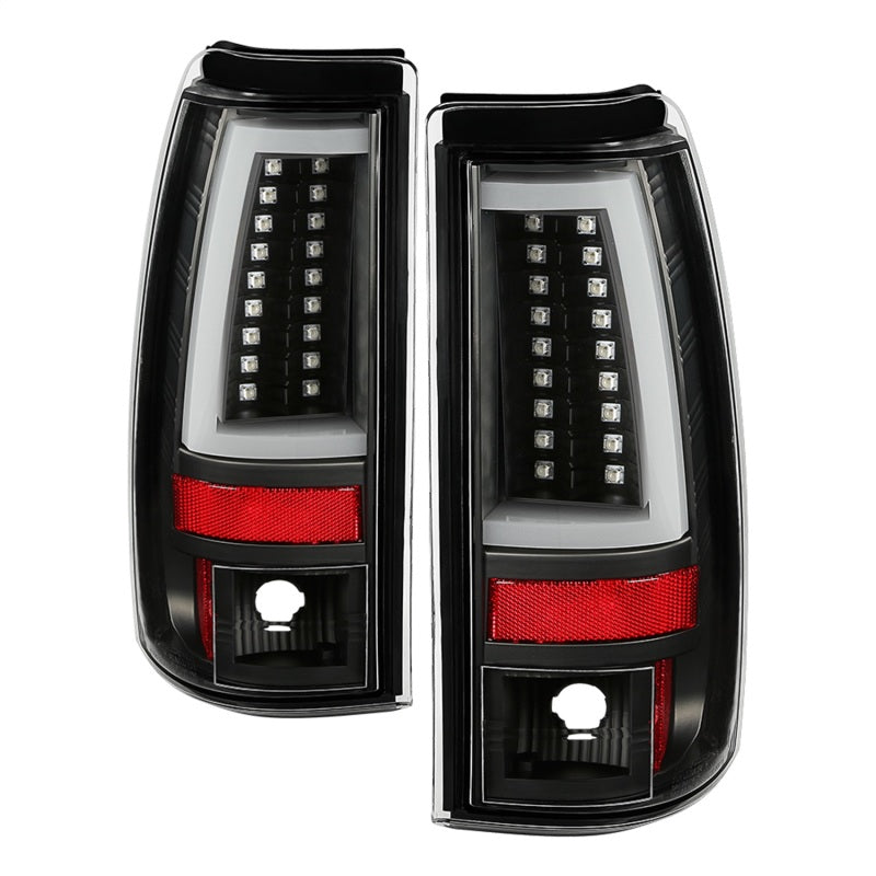 Load image into Gallery viewer, Spyder 03-06 Chevy Silverado - (Does Not Fit Stepside) LED Tail Lights - All Black ALT-YD-CS03V2-LED
