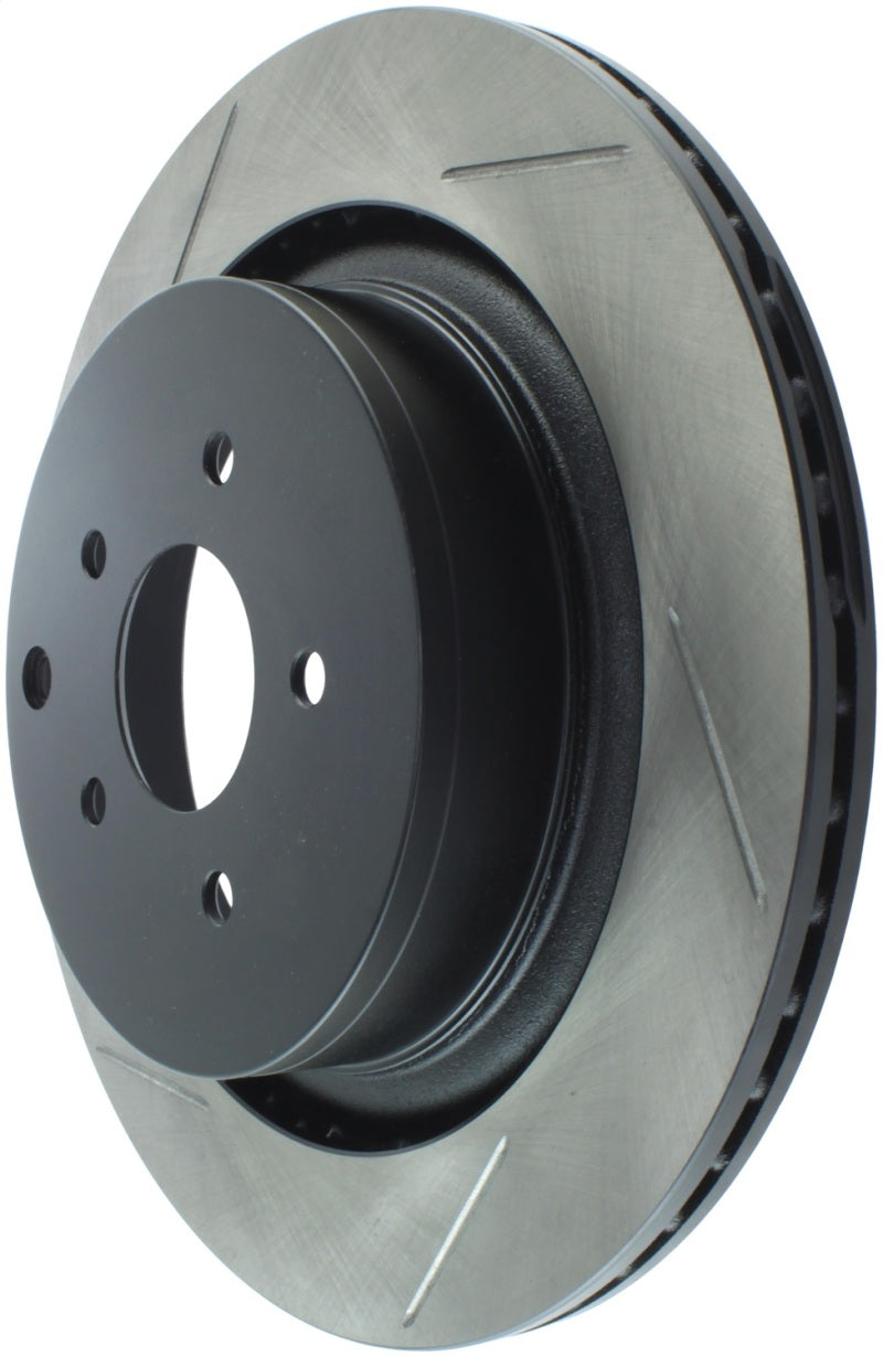 Load image into Gallery viewer, StopTech Power Slot 09 Infiniti FX50 5.0L-V8 Slotted Rear Right Rotor

