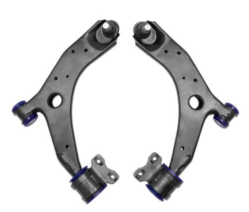 Load image into Gallery viewer, SuperPro 2004 Mazda 3 i Front Lower Control Arm Set w/ Bushings
