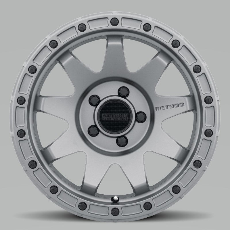 Load image into Gallery viewer, Method MR317 17x8.5 0mm Offset 5x5 71.5mm CB Matte Black Wheel
