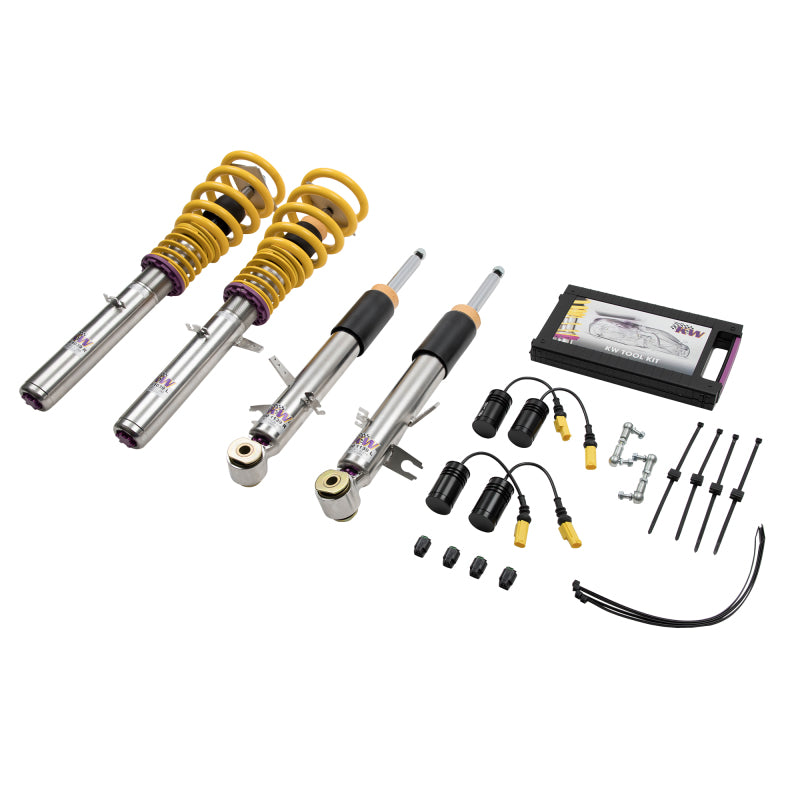 Load image into Gallery viewer, KW Coilover Kit V3 BMW X5 (F15) w/ Rear Air w/ EDC Bundle

