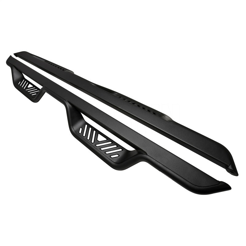 Load image into Gallery viewer, Westin 05-22 Toyota Tacoma Double Cab Outlaw Drop Nerf Step Bars - Black
