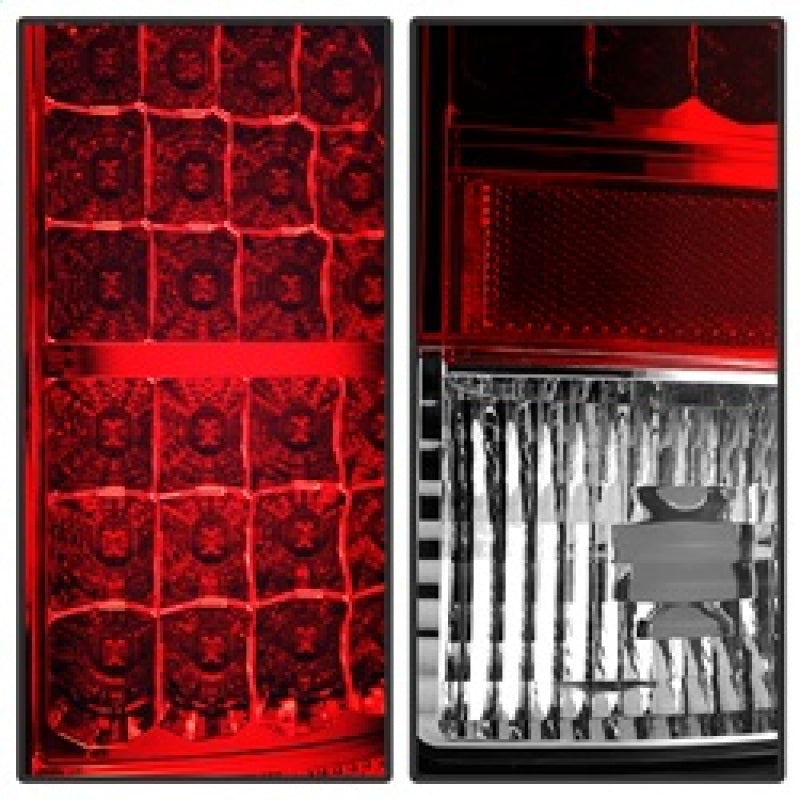 Load image into Gallery viewer, Spyder Chevy Suburban/Tahoe 1500/2500 00-06 LED Tail Lights Red Clear ALT-YD-CD00-LED-RC
