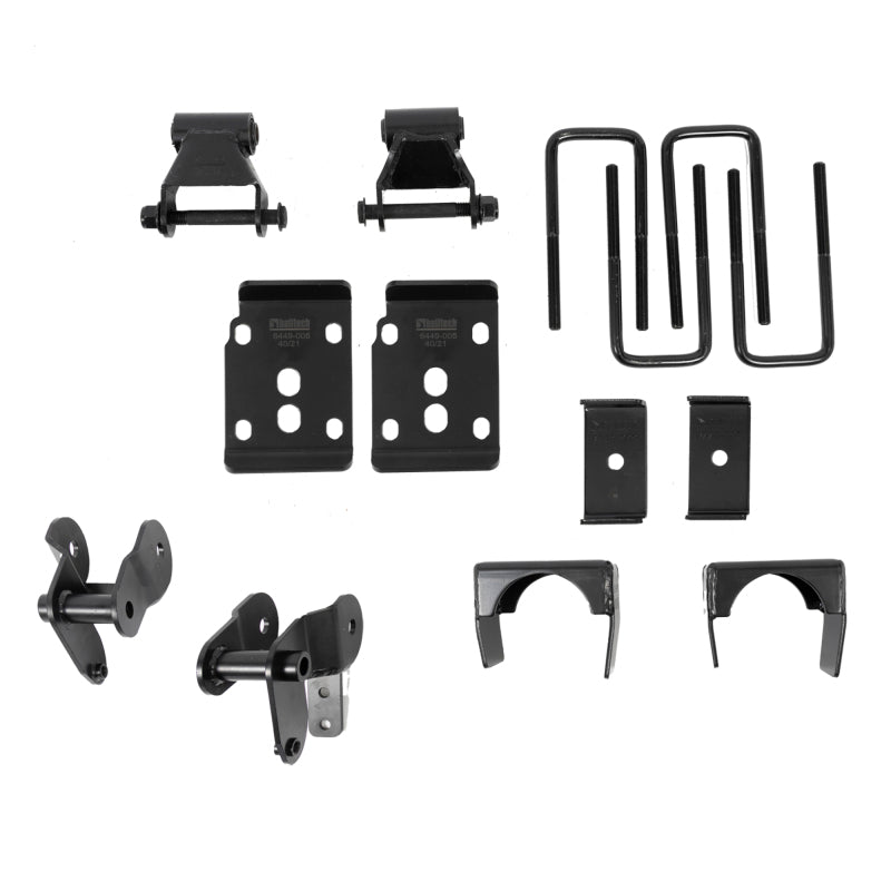 Load image into Gallery viewer, Belltech 2021+ Ford F-150 2WD 1-3.5in Front 4.5in Rear Complete Lower Kit with SP Shocks
